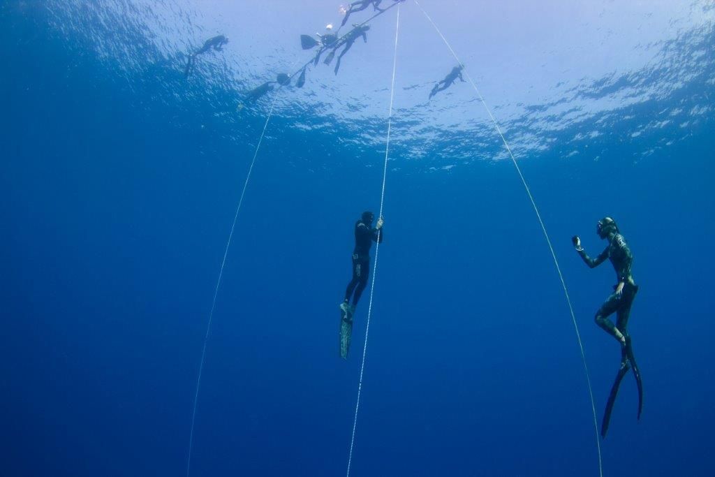 FII Freediver Training Under the Guidence of a FII Instructor 