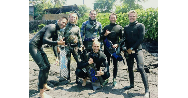 Newly Certified FII Freediving Instructors 